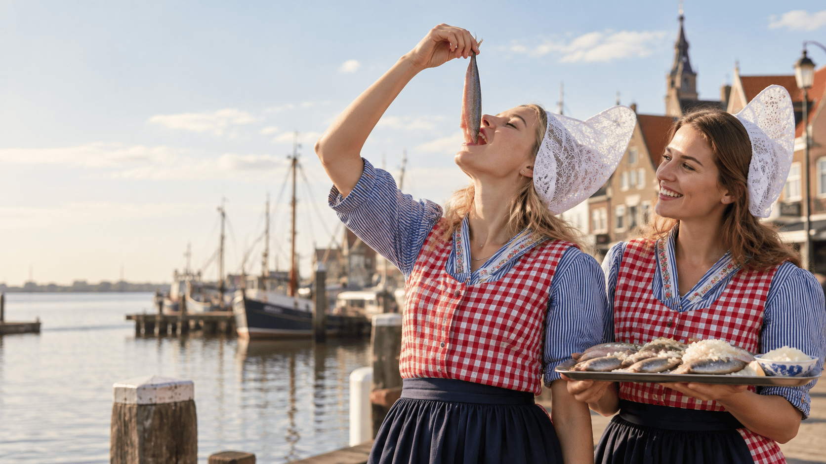 Hollandse Maatjes Herring — Dutch soused herring, a beloved delicacy served the traditional way